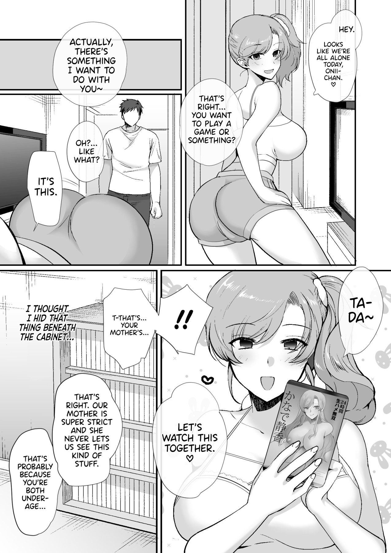 Hentai Manga Comic-My Roommates Are Way Too Lewd ~Living in a One-Room Apartment With Two Perverted Sisters~-Read-37